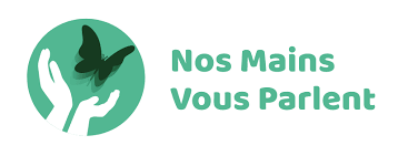 Logo de "nos mains vous parlent"